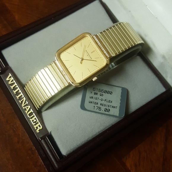 Whittnauer watch wrist-o-flex water resistant Hard to find vintage